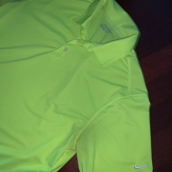 Nike DRI FIT GOLF POLO SHIRT MENS SIZE LARGE L - Picture 2 of 8